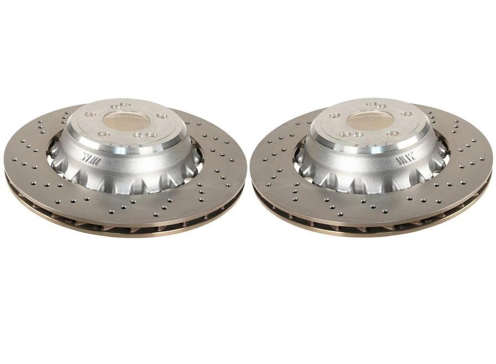 Set of 2 Disc Brake Rotors for BMW (385mm)