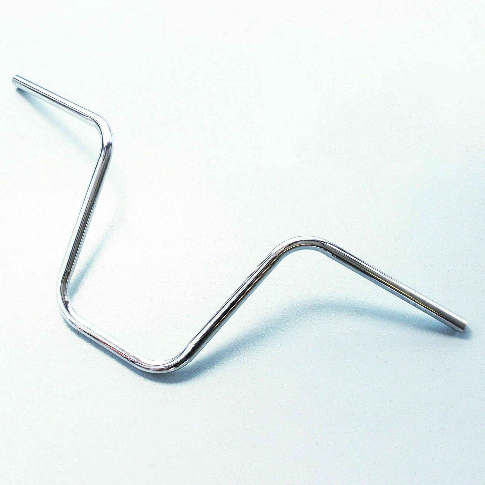 Chrome 7/8" Ape Hanger Handlebars for Custom Bike (12" Rise)