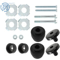 2X Lower Body Mount Kit for Chevrolet Silverado 1500 2500 (2001–2007)