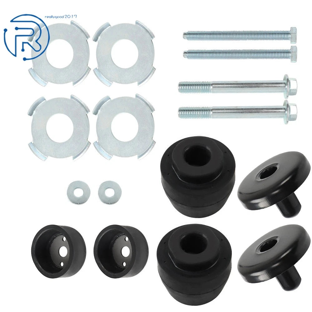 2X Lower Body Mount Kit for Chevrolet Silverado 1500 2500 (2001–2007)