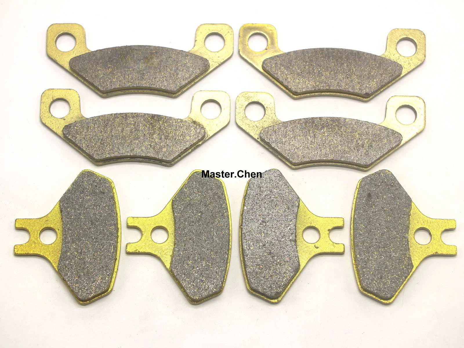 Set of 4 Brake Pads for Can-Am DS 450 2x4 EFI Xxc Xxm (2008–2016)