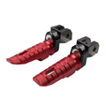 Red Front Footrests for Ducati Hypermotard 950, Monster 795, 821 (2018-2021)