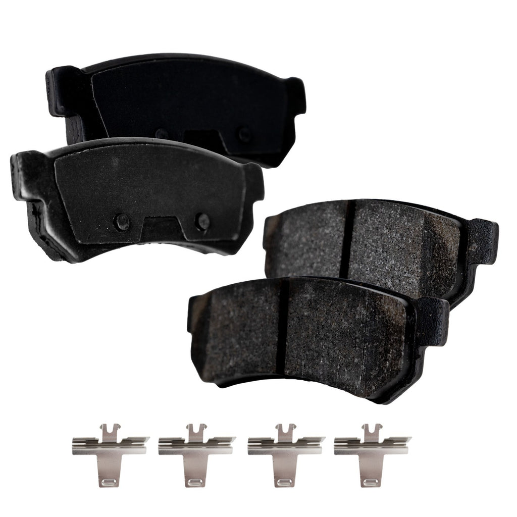 Rear Brake Pad Set for Suzuki Forenza, Reno & Chevrolet Optra (2007–2008)