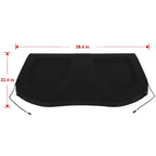 Cargo Cover for Toyota C-HR (2018–2022) OE Parcel Shelf Load Blind Black
