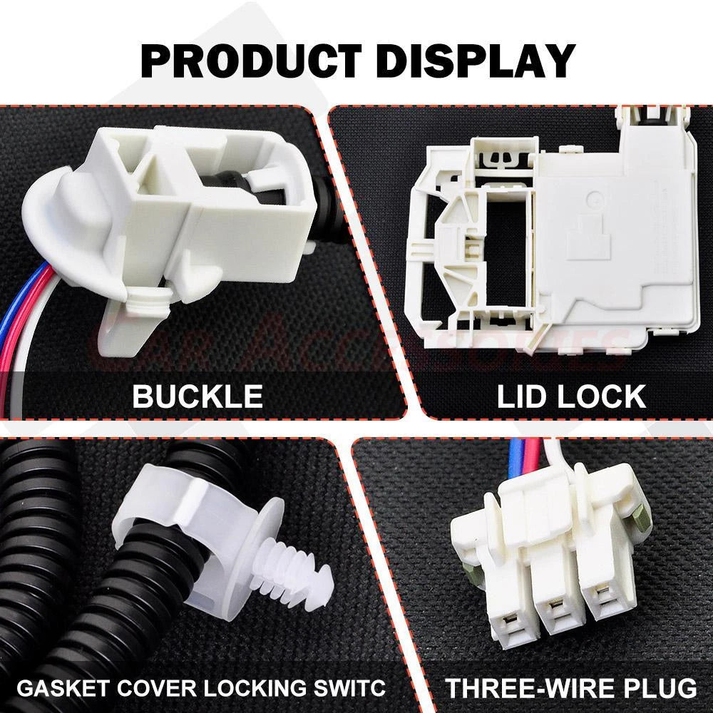 Door Lock Switch for Washing Machine (WH08X37938, WH08X32697, WH08X31577)