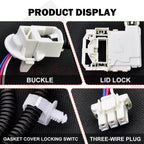 Door Lock Switch for Washing Machine (WH08X37938, WH08X32697, WH08X31577)