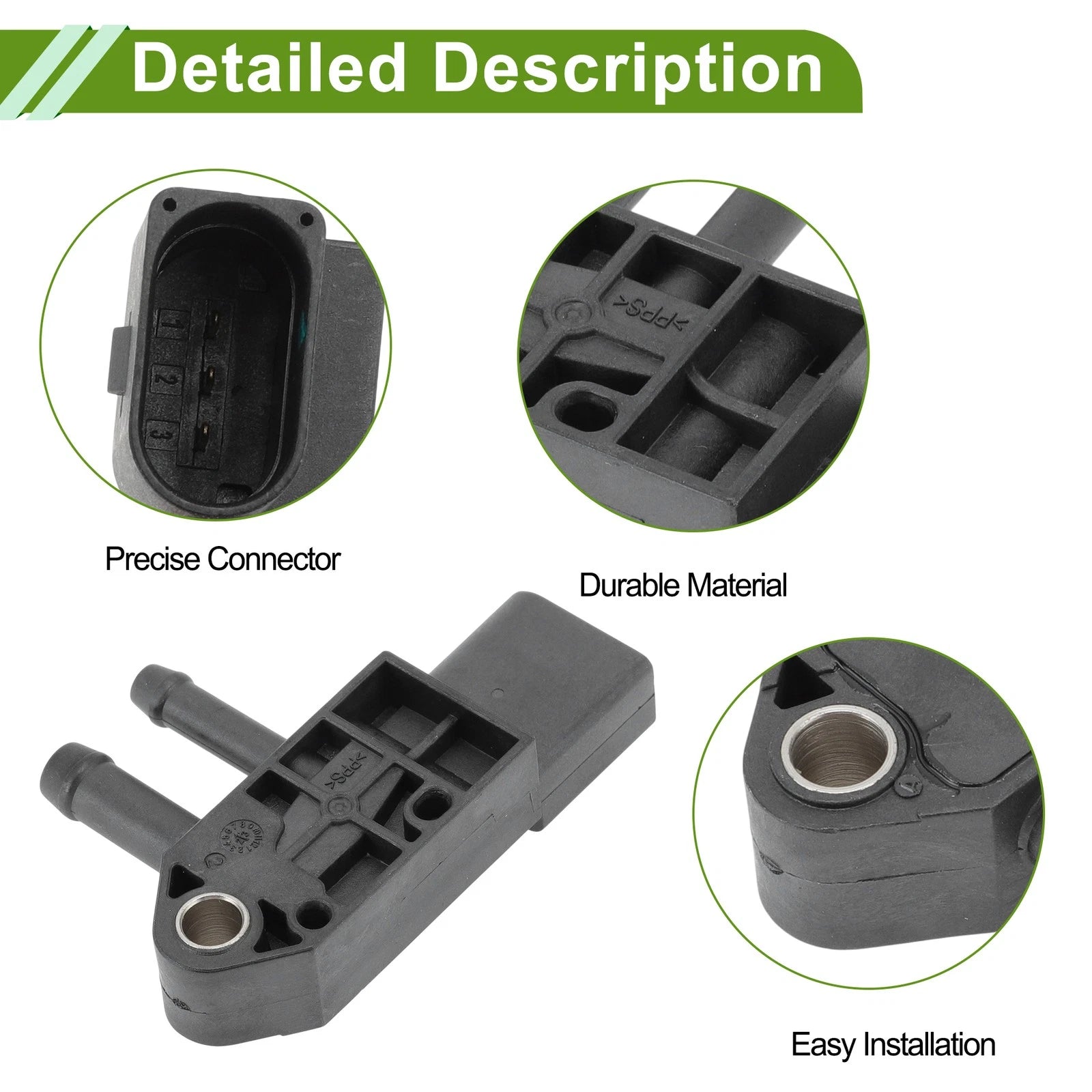 Manifold Absolute Pressure Sensor for Audi A3 8P1 1.9 TDI (2003–2010)