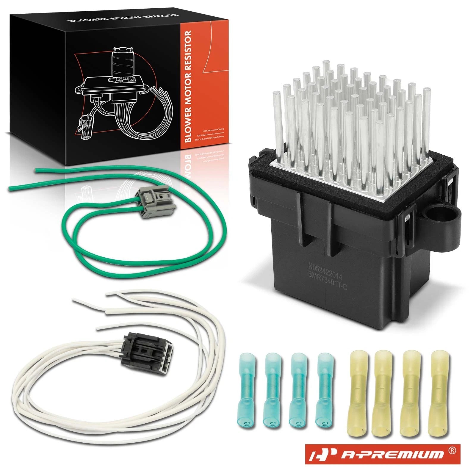 HVAC Blower Motor Resistor Kit for Chevy Silverado 1500, Equinox (2007–2013)