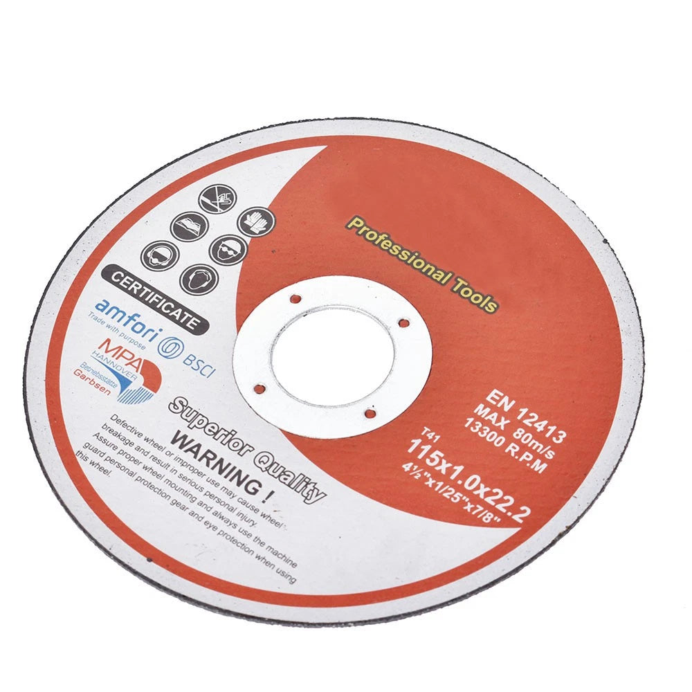 Set of 50 Cutting Discs for Metal & Stainless Steel (4.5")