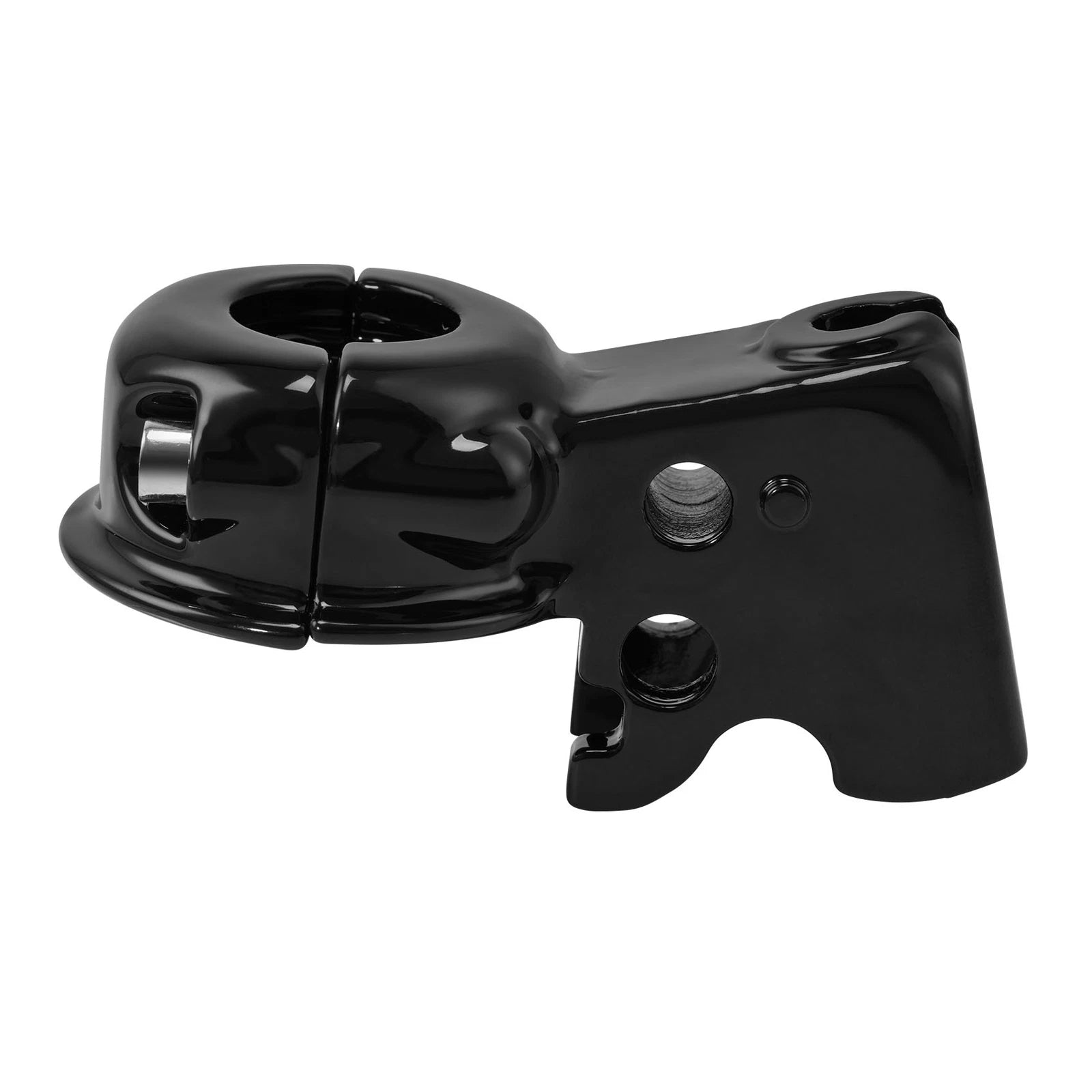 Clutch Lever Mount Bracket Perch for Harley Dyna Street Bob Wide Glide (2008–2015)