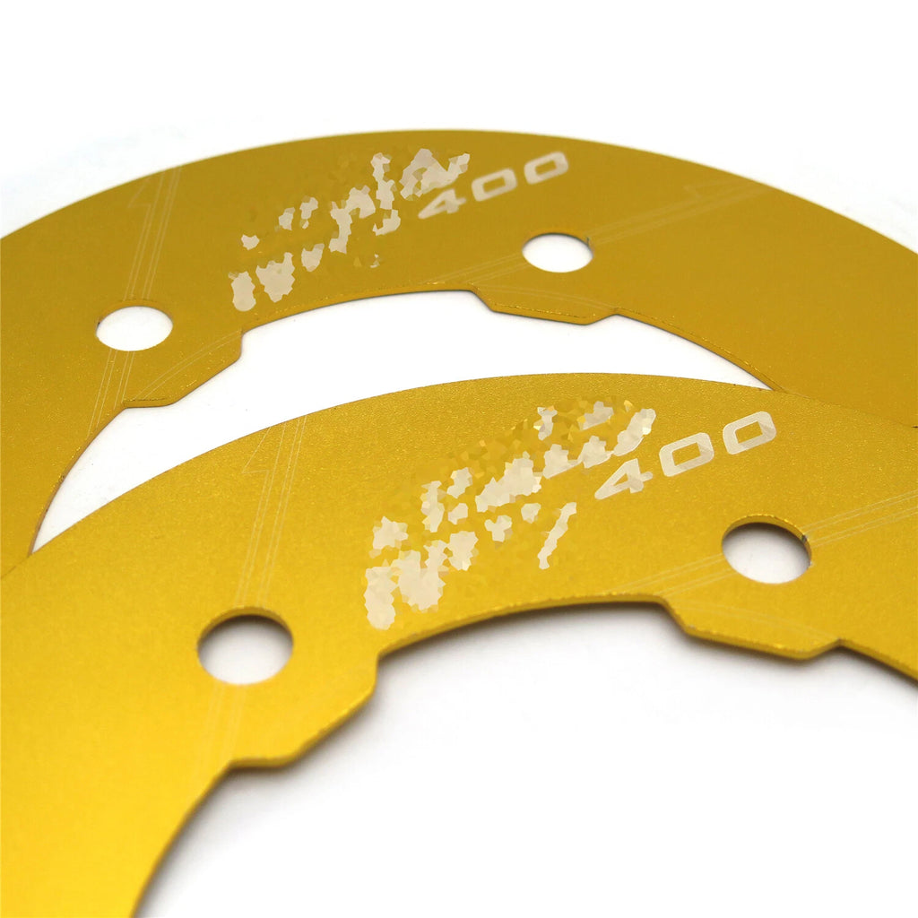 CNC Sprocket Chain Guard Cover for Kawasaki Ninja 400 (2017–2020) Gold