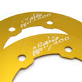 CNC Sprocket Chain Guard Cover for Kawasaki Ninja 400 (2017–2020) Gold