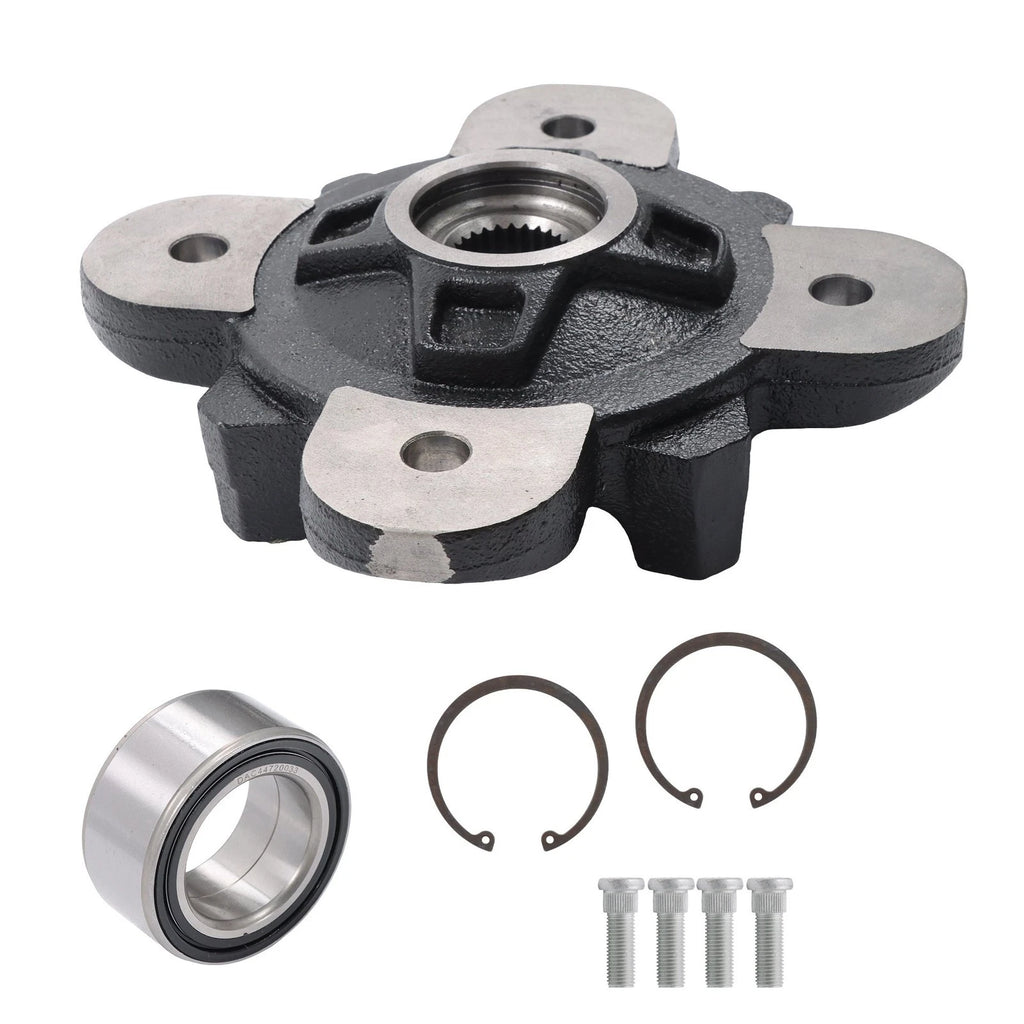 Front Wheel Hub with Bearing Stud Kit for Polaris Ranger 900/XP 900/Crew (2013-2019)