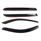 Set of 4 Rain Guards Window Deflectors for Toyota Tundra (2007–2021)