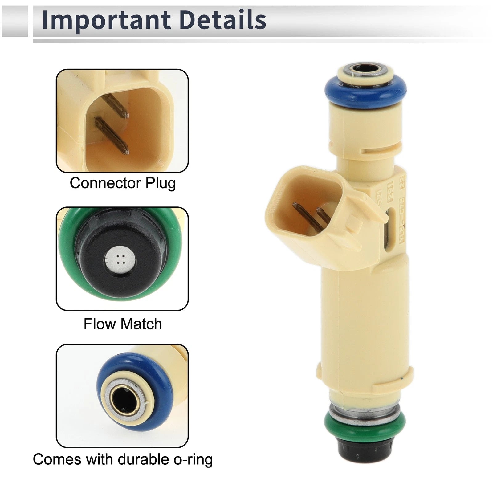 Fuel Injector No.YL8EC7B for Ford Escape 3.0 (2001–2003)