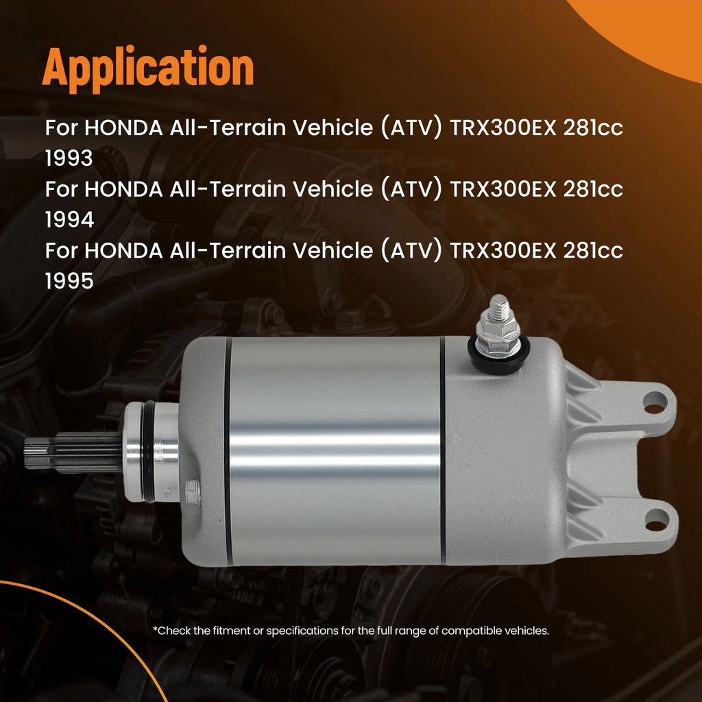 Starter for Honda TRX300EX (1993–2008) 31200HM3671 26-1214 CW 31200-HM3-671