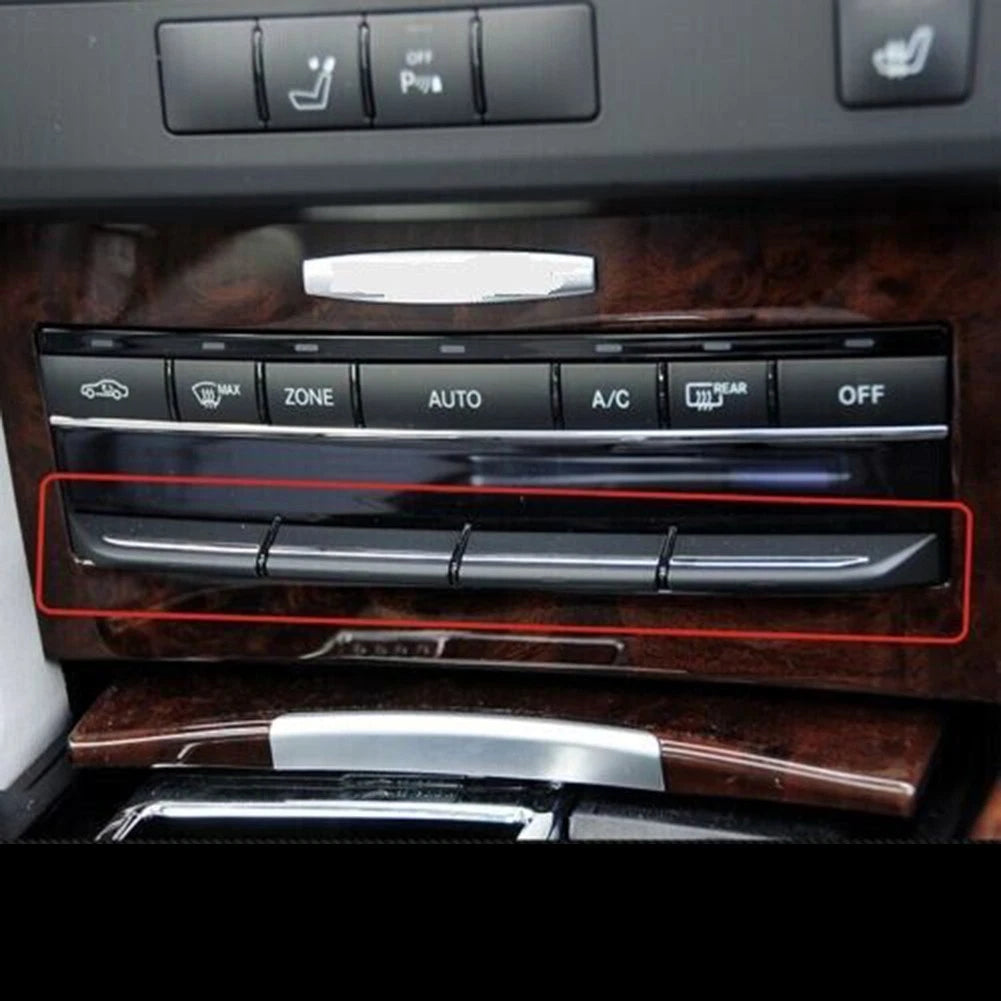 Air Conditioner Outlet Vent Button Cover Trim for Mercedes-Benz Class W212 (2010–2016)