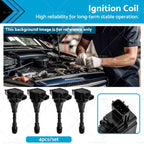 4X Ignition Coils for Mazda 2 DY Hatchback 1.5L ZY-VE (2003–2009)