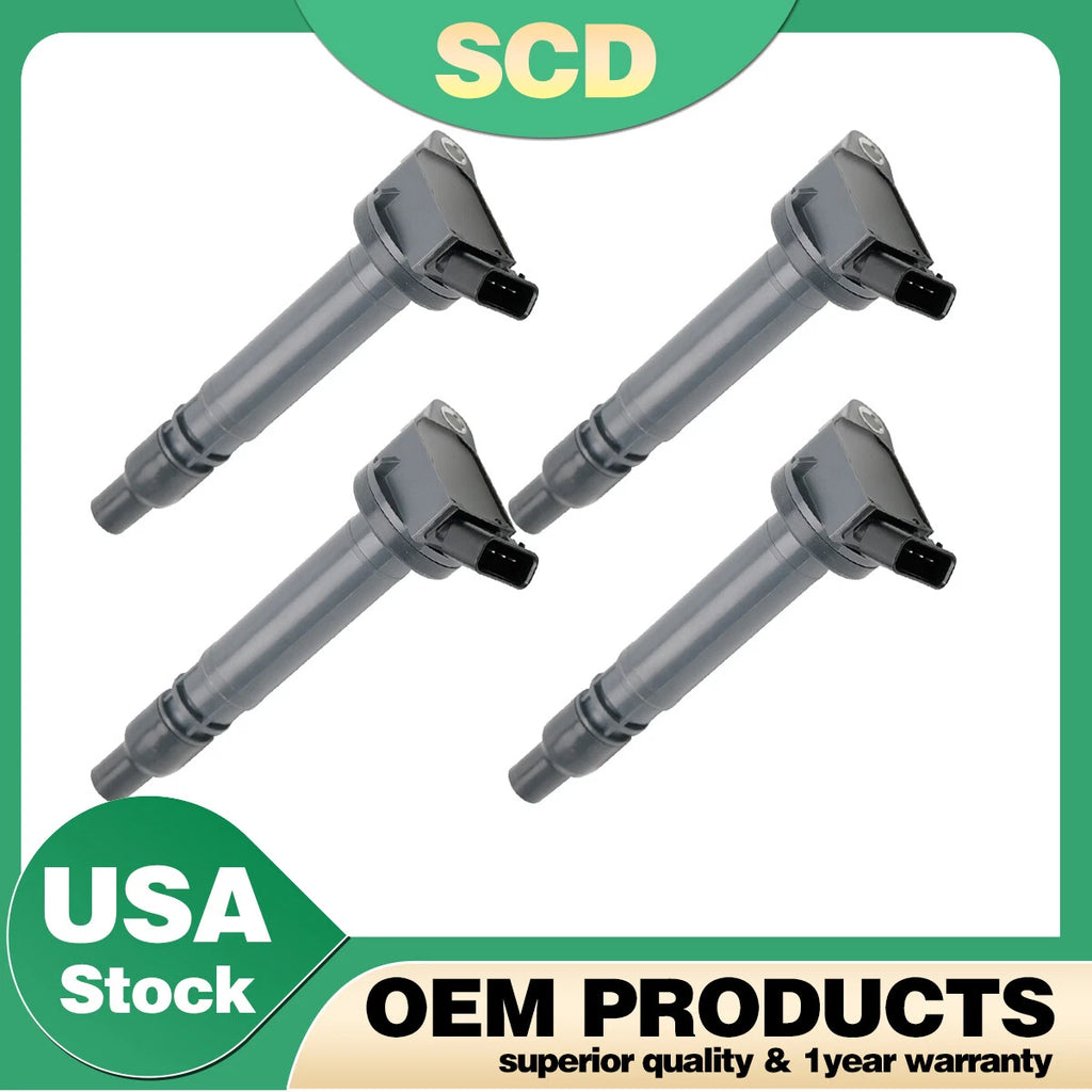 4X Ignition Coils for Toyota RAV4 4Runner Camry Corolla Lexus GS350 IS350 (2001–2020) UF507