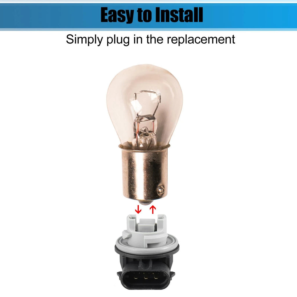 2X Turn Signal Light Bulb Socket F1TZ-13411-F for Ford 