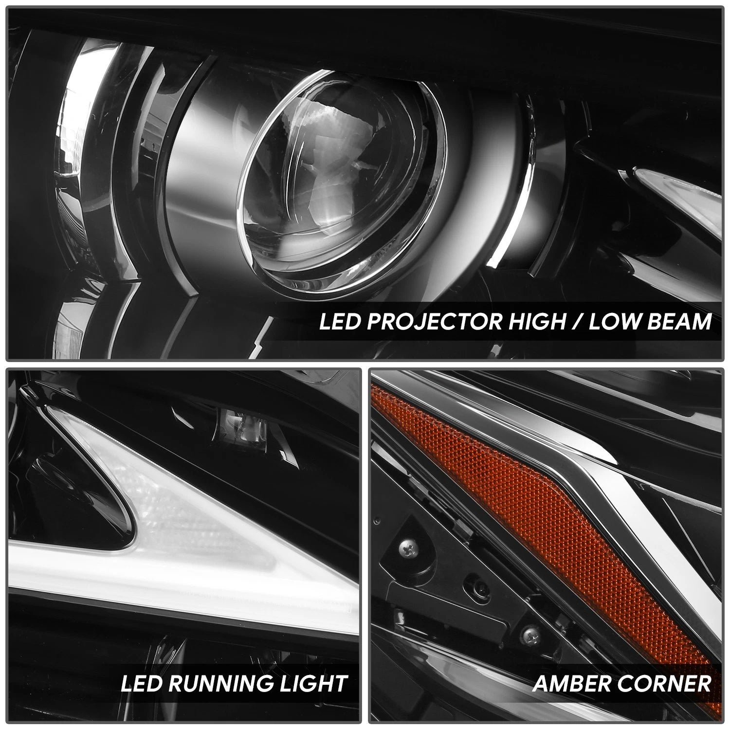Passenger Side Projector Headlight for Lexus ES300H ES350 (2019–2021)
