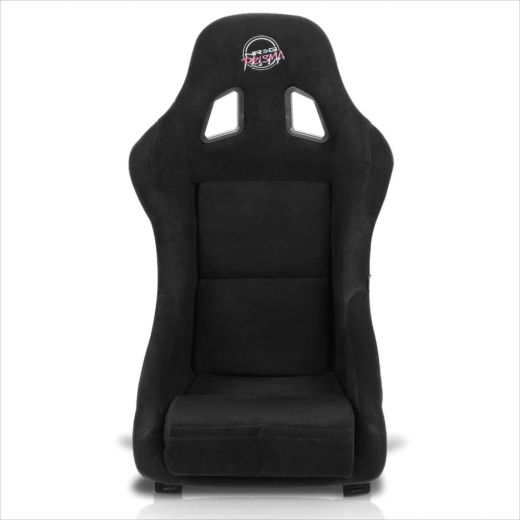 NRG Innovations FRP-303BK-PRISMA Alcantara Bucket Racing Seat for Universal (2010–2023)
