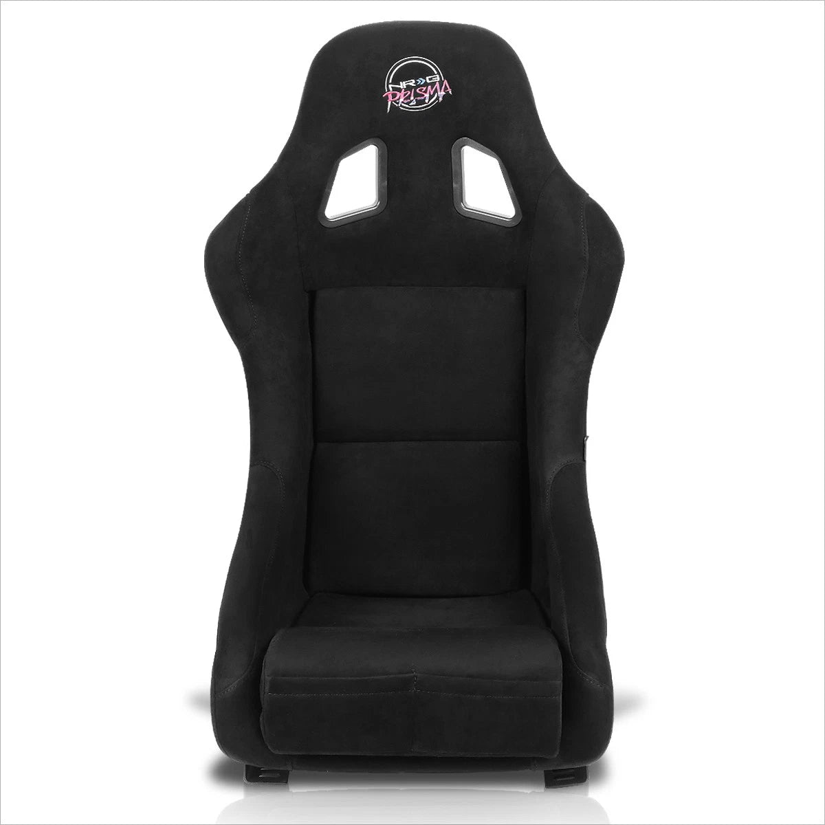 NRG Innovations FRP-303BK-PRISMA Alcantara Bucket Racing Seat for Universal (2010–2023)