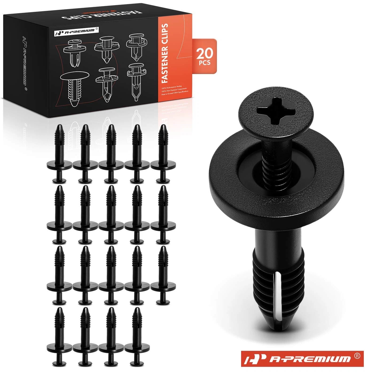20Pcs Trim Panel Retainer Clips for Ford E-150 E-250 (1992–2021)