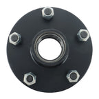 2 Pack Round Spindle for Trailer Hub and Brake Assembly 5 on 5"