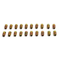 Fittings Set of 4 for Tube Inverted Flares Metric End Union Nuts
