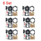 Set of 6 Carburetor Gaskets for STIHL MS380 MS381 038 BING 48 1119 007 1062