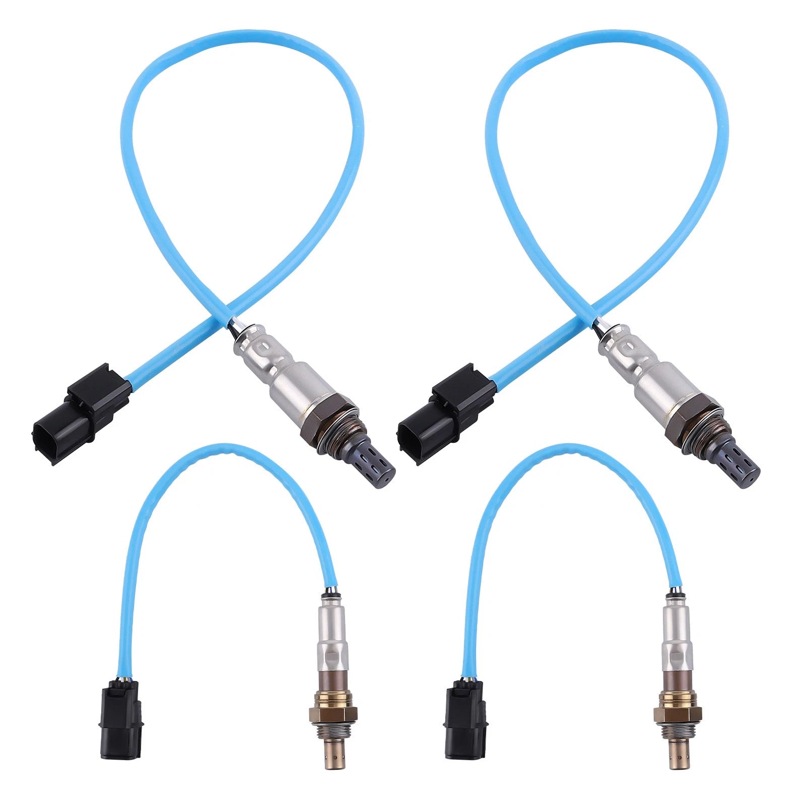 Set of 4 O2 Oxygen Sensors for Acura MDX V6 3.7L (2007–2009) 234-5053 234-4351