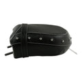 Rear Black Leather Passenger Seat for Indian Springfield (2016–2020)
