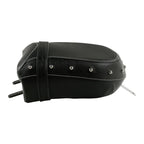 Rear Black Leather Passenger Seat for Indian Springfield (2016–2020)