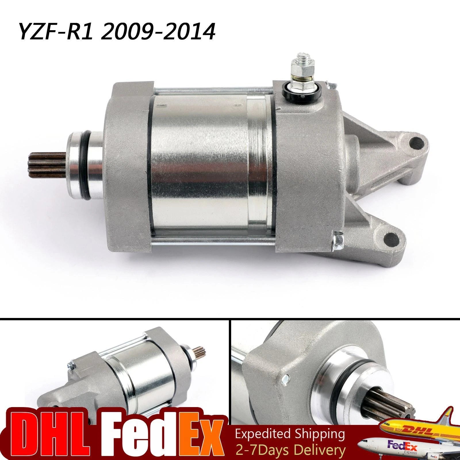Starter Motor for Yamaha YZF R1 (2009–2014) 14B-81890-00