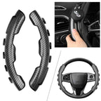 Black ABS Non-Slip Steering Wheel Covers for Honda Civic Accord CR-V