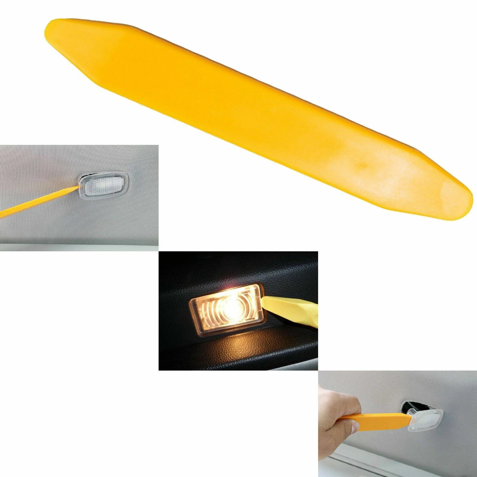 6.5" Open Pry Tool for Car Panel, Door Handle, LED Interior (2000-2020)