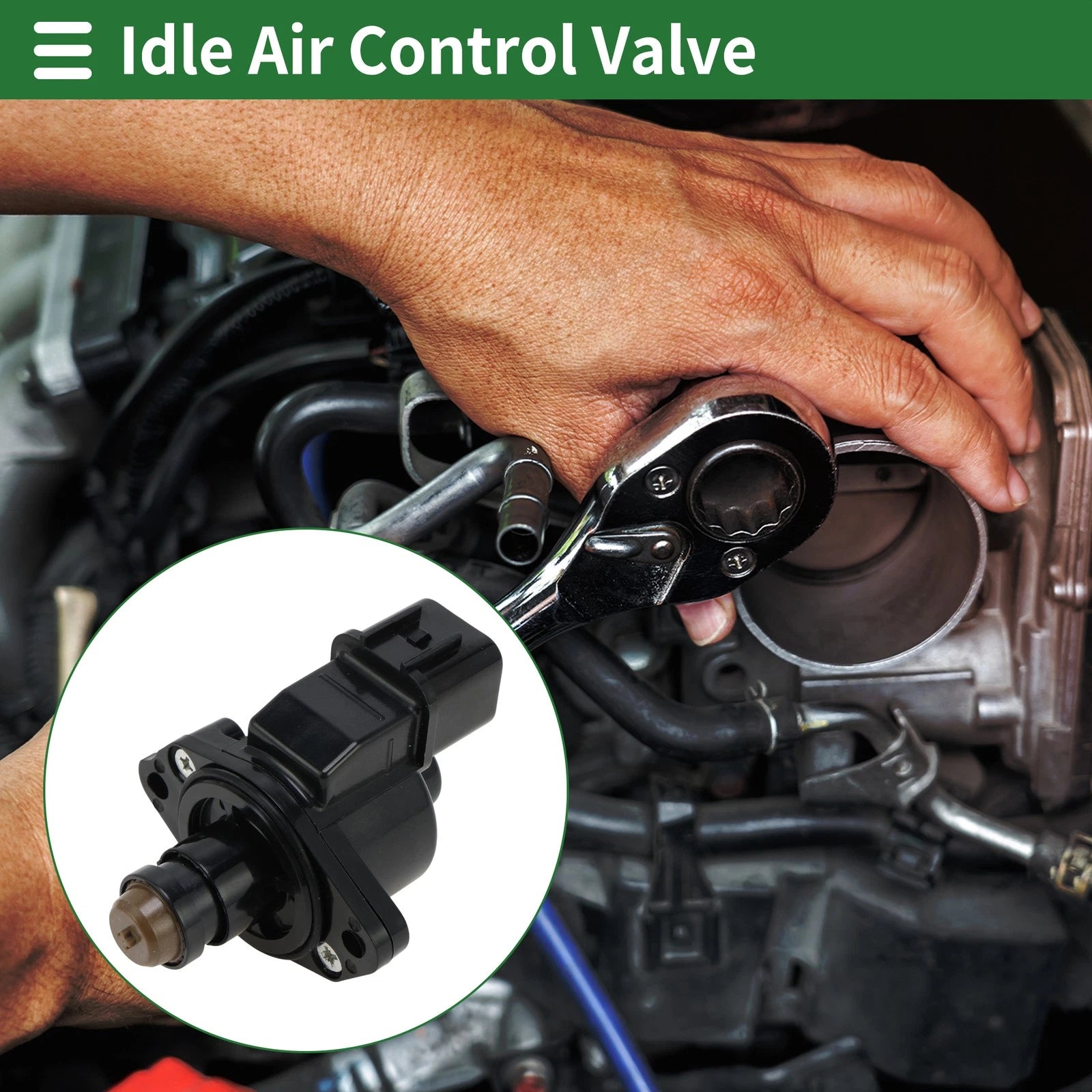 Idle Air Control Valve for Kia Sorento (2003–2006) No. 3510339800