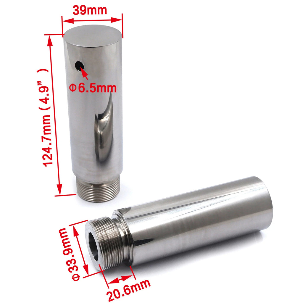 39mm Fork Tube Extensions for Harley Dyna Glide Sportster (1991–2023)