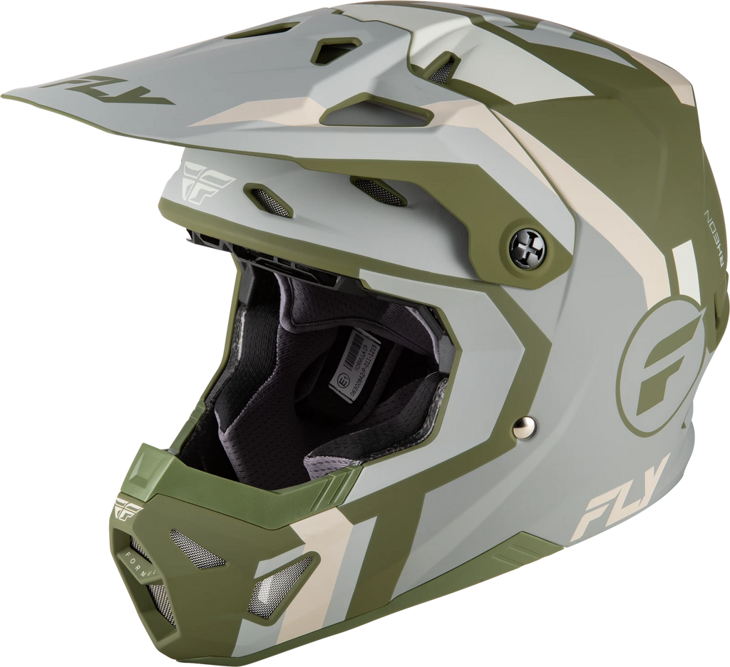 Fly Racing Formula CP Seal Helmet for Offroad Large