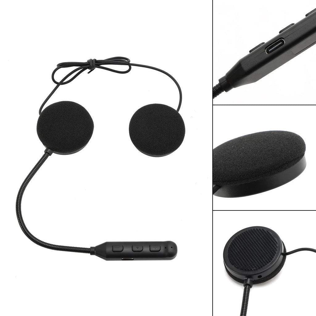 Bluetooth Helmet Speaker Headset for Motorcycle (Universal)