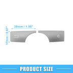 Set of 2 Multimedia Radio Button Covers for Mercedes-Benz GLK X204 (2009–2015)