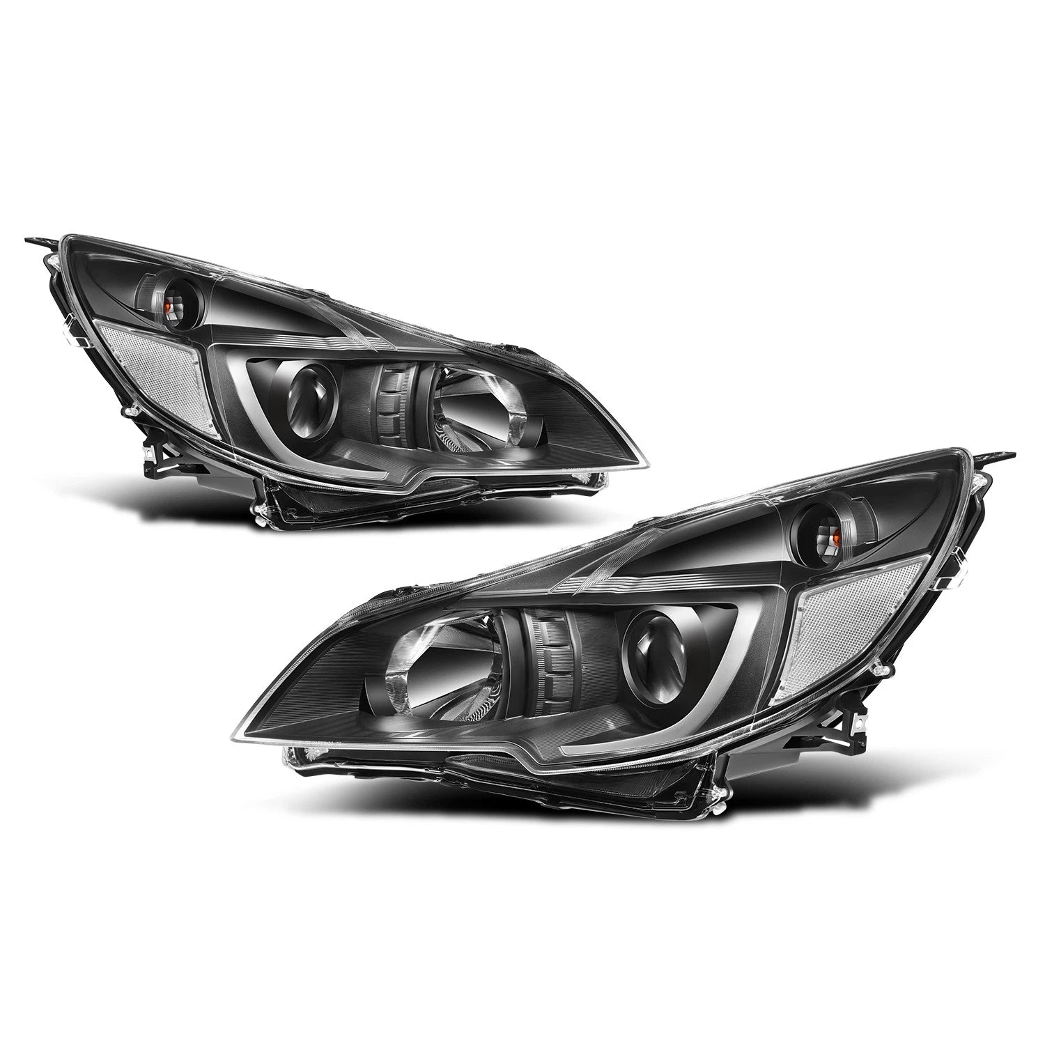 Projector Headlights for Subaru Outback/Legacy (2010–2014) Black Housing
