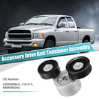 Automatic Belt Tensioner Pulley 76mm Dia. 53030958AC for Dodge Ram Jeep 