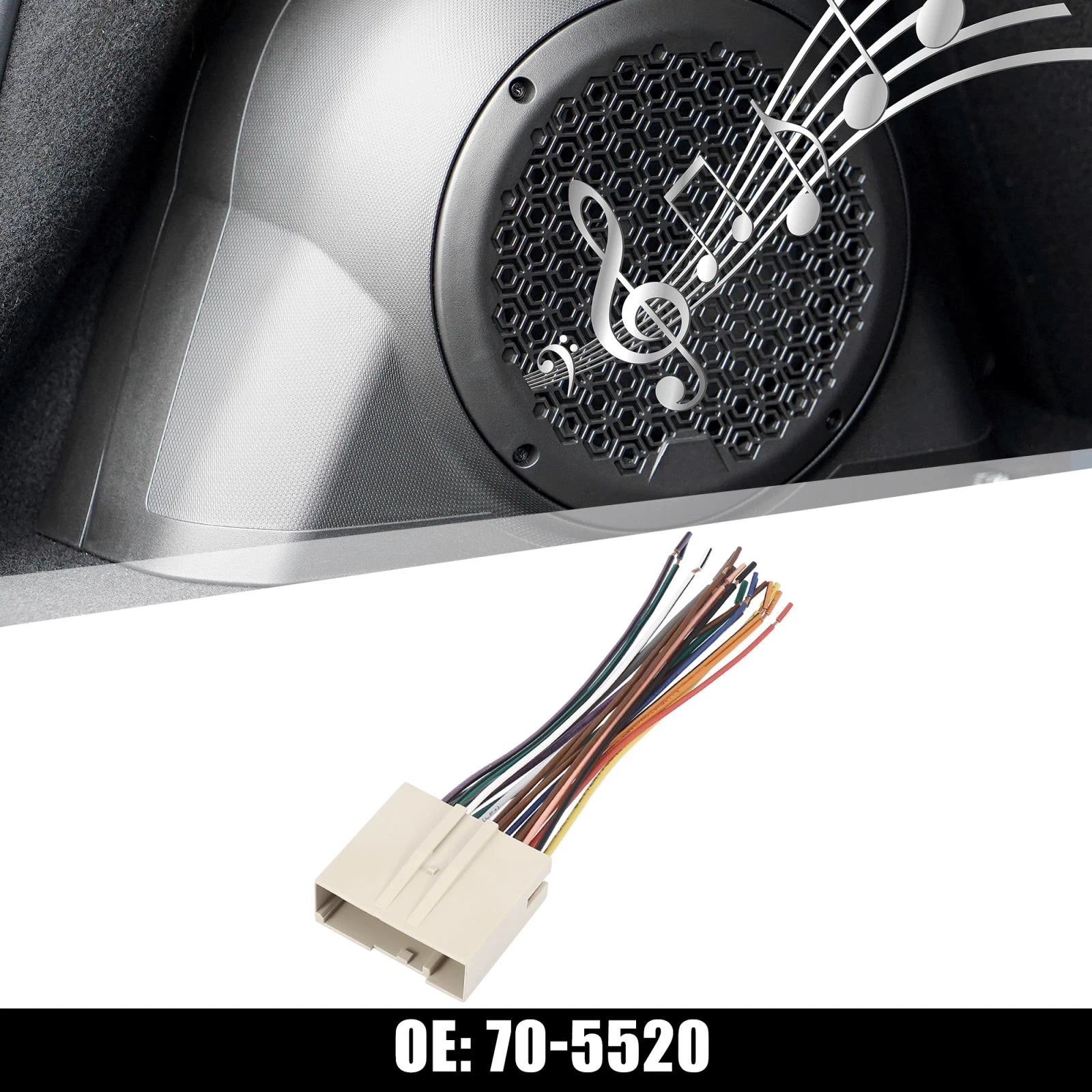 Wiring Harness Adapter for Ford Focus (2000–2011) 70-5520