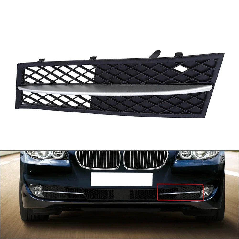 Front Lower Left Side Bumper Grille for BMW 5 Series F10 F11 (2010-2013)