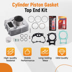 Piston Cylinder Gasket Kit for Honda TRX250 Recon/Sportrax (1997–2023)