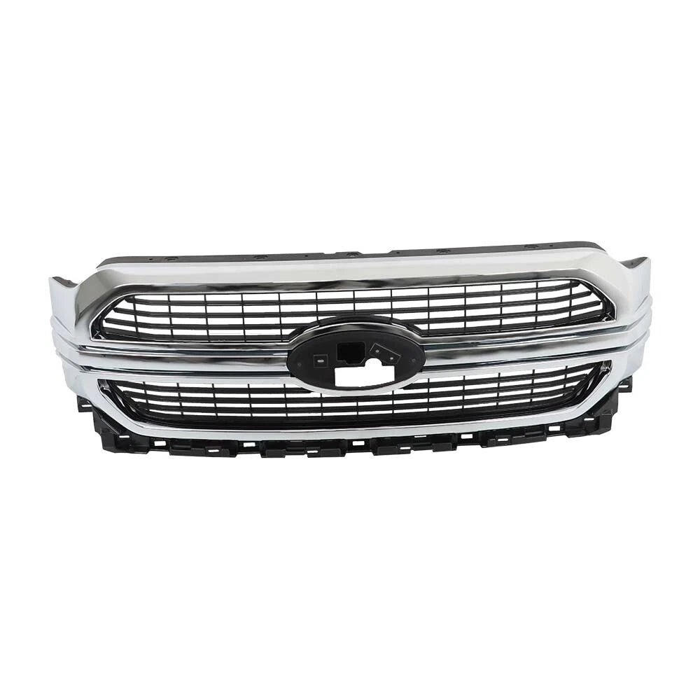 Chrome Front Bumper Grille for Ford F-150 (2021–2022)