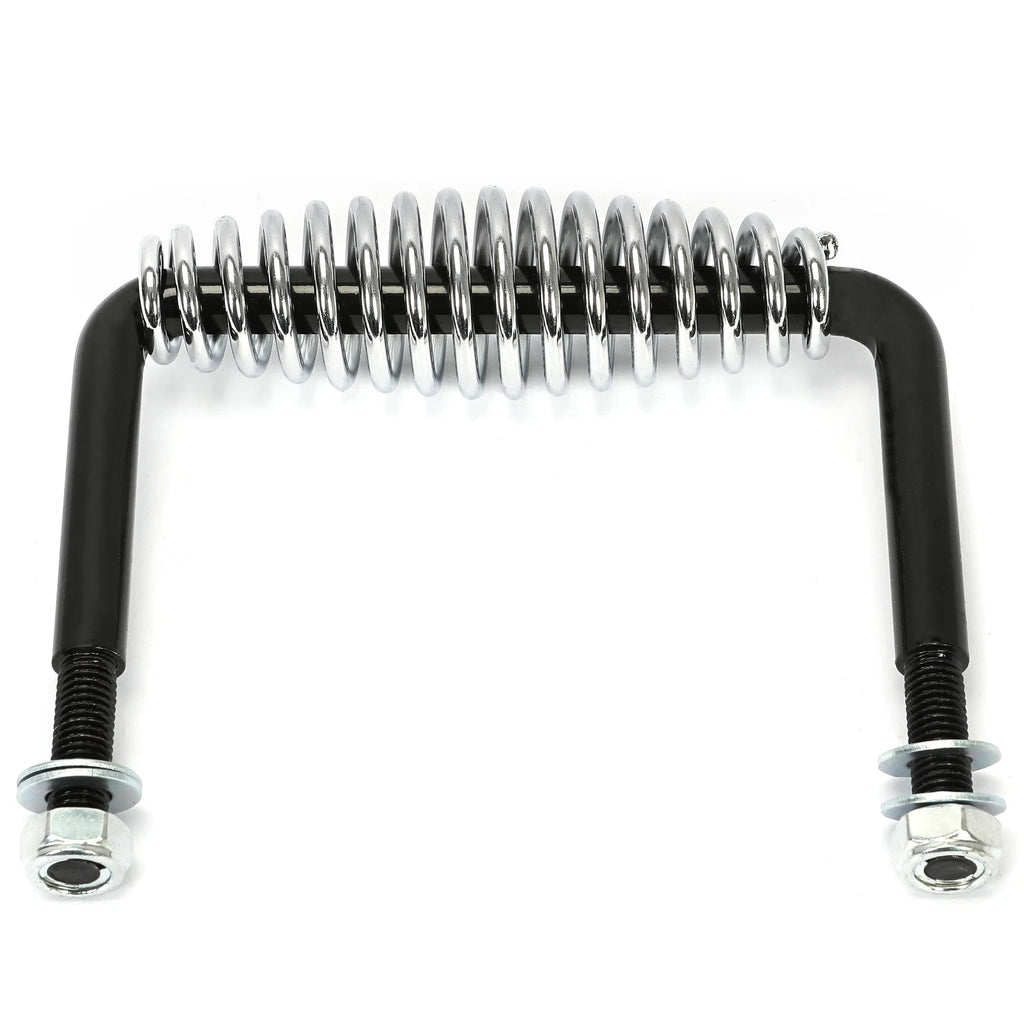 Spring Handle with Mounting Bracket for BBQ Grill (5")