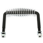 Spring Handle with Mounting Bracket for BBQ Grill (5")